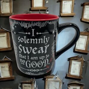 HARRY POTTER “I SOLEMNLY SWEAR I AM UP TO NO GOOD” COFFEE MUG